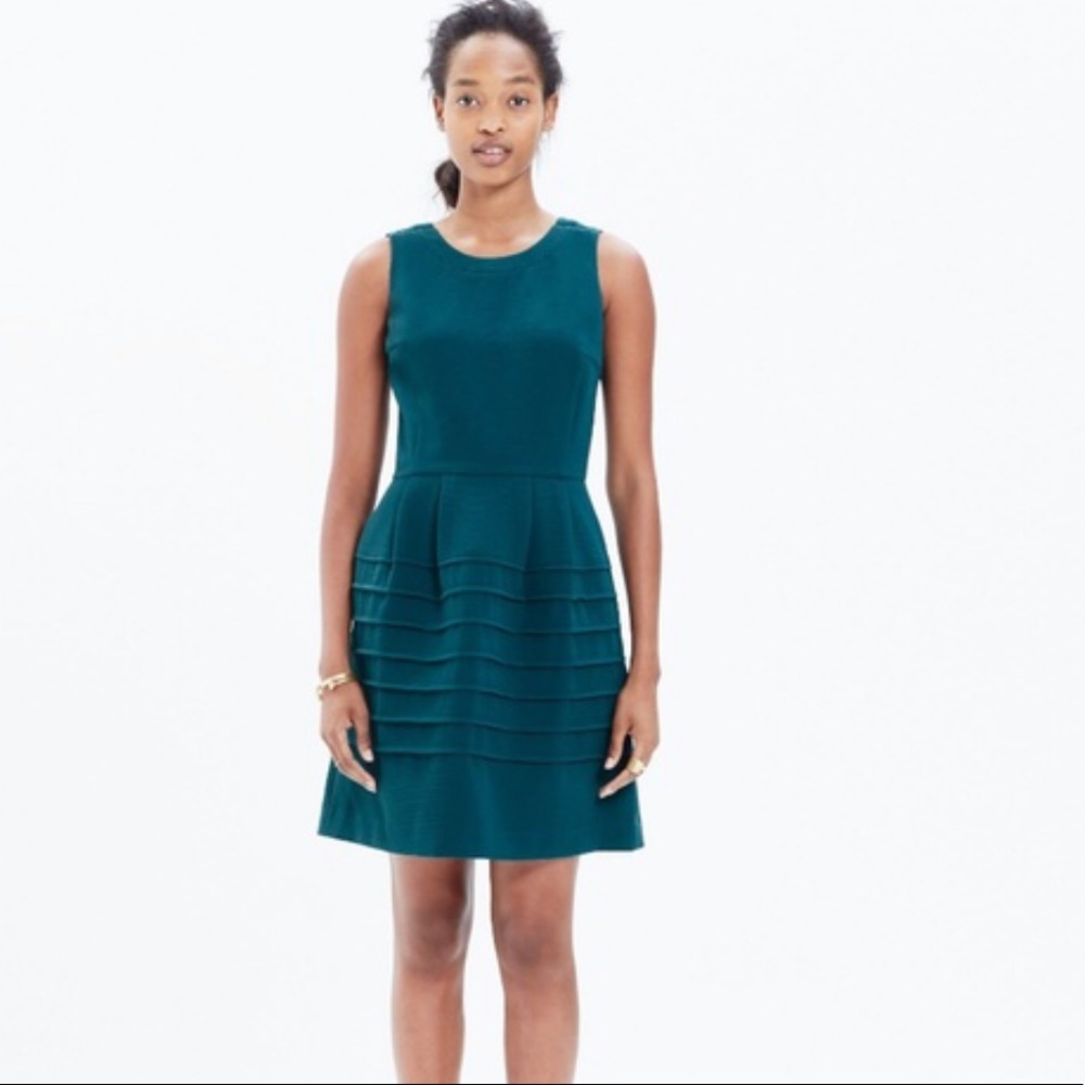 Madewell Midnight Dress - Dark Spruce